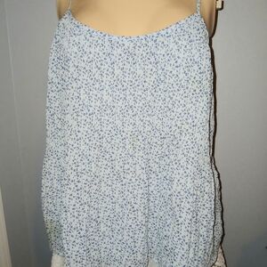 Abercrombie & Fitch Light Blue Floral Top